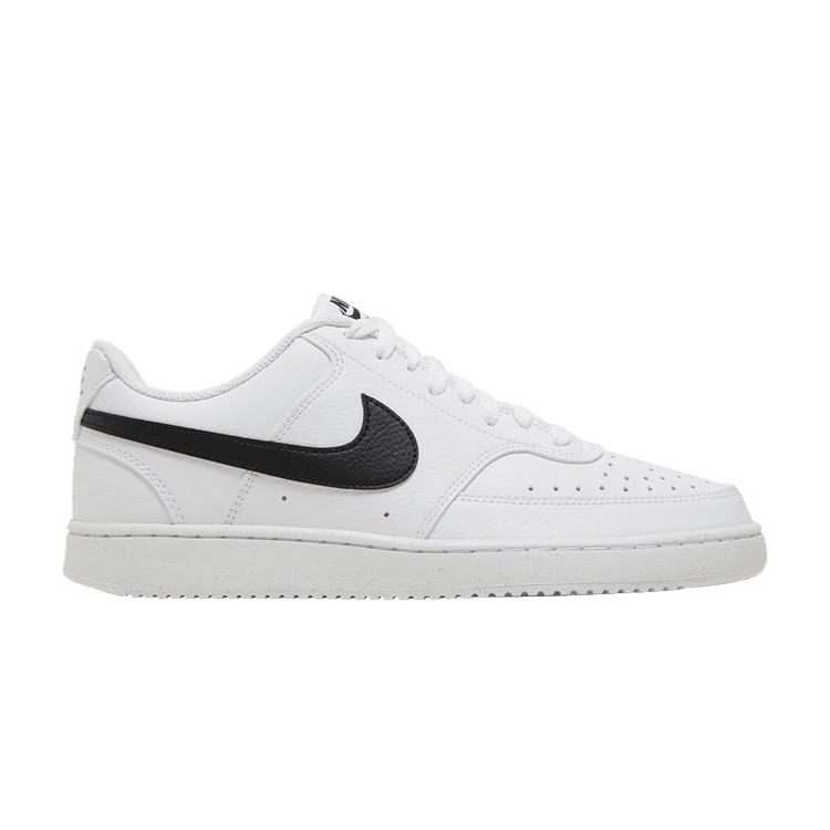 Nike Court Vision Low Next Nature 'White Black' — White/Black/White