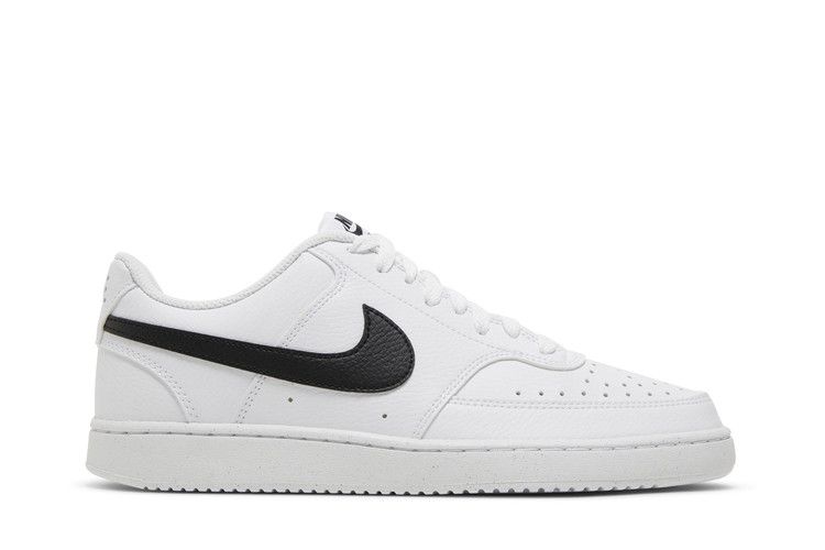 Nike Court Vision Low Next Nature 'White Black' — White/Black/White (2)