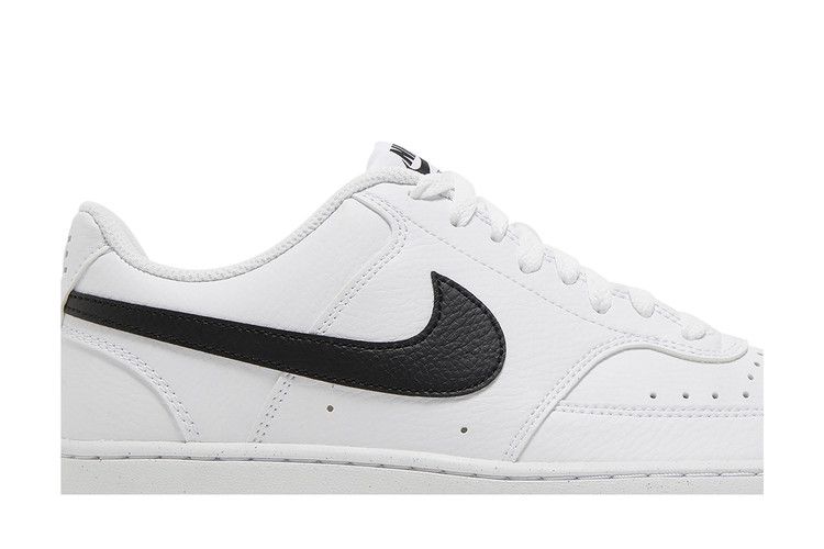 Nike Court Vision Low Next Nature 'White Black' — White/Black/White (3)