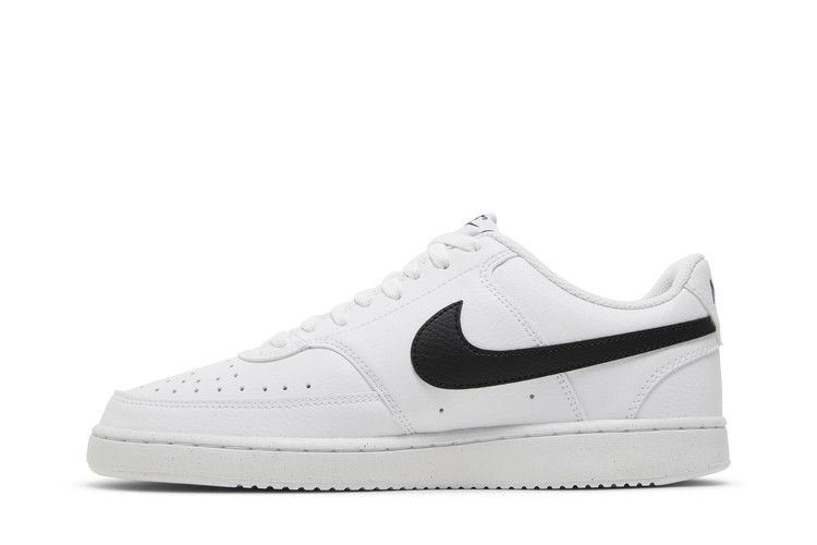 Nike Court Vision Low Next Nature 'White Black' — White/Black/White (4)