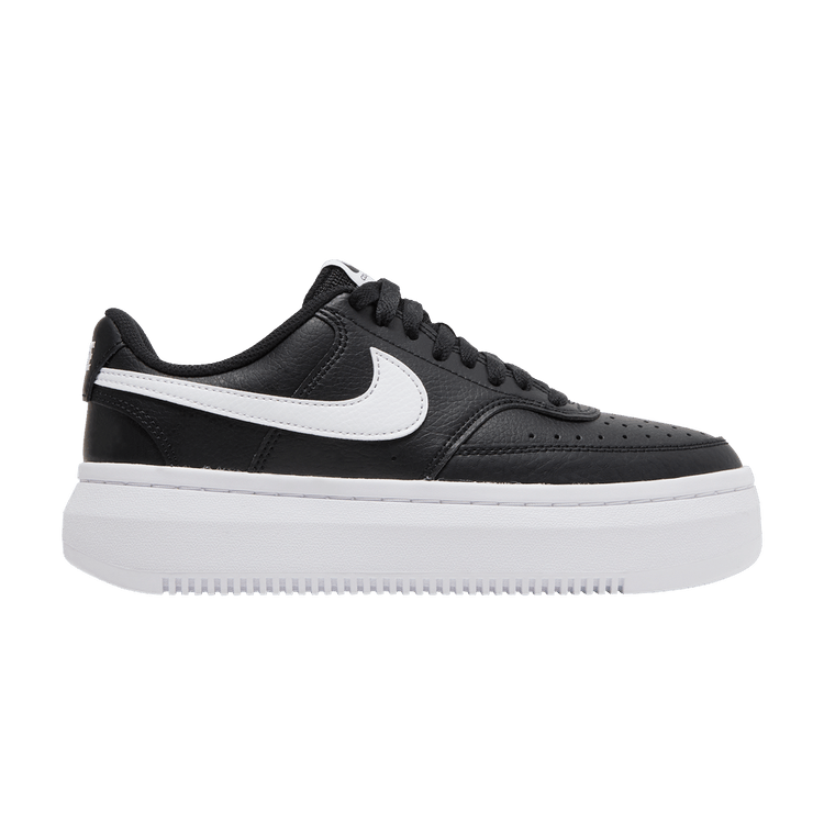 Nike Wmns Court Vision Alta 'Black White' — Black/White
