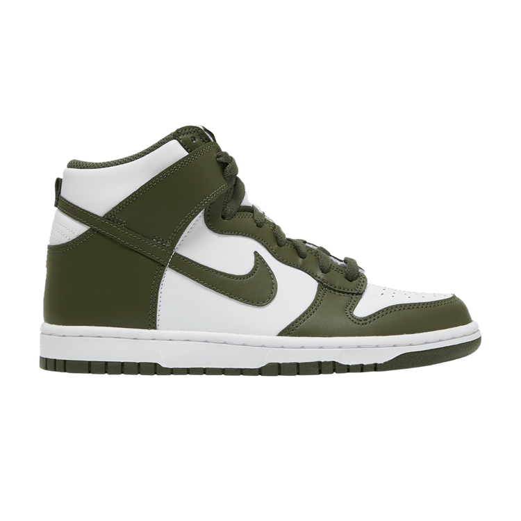 Nike Dunk High GS 'Cargo Khaki' — White/Cargo Khaki