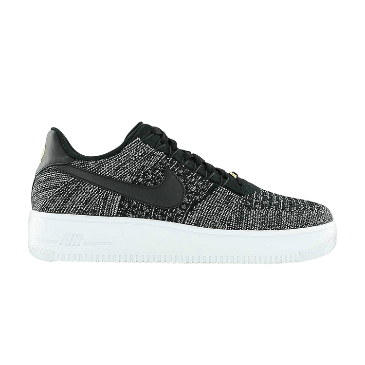 Nike Air Force 1 Flyknit 'Quai 54' — White/Black-Black