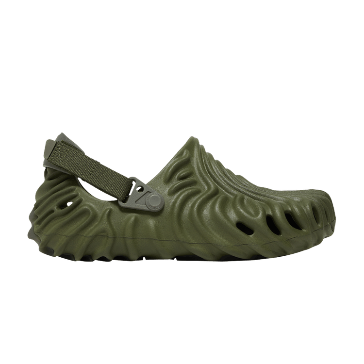 Salehe Bembury x Crocs Pollex Clog 'Cucumber' — Army Green