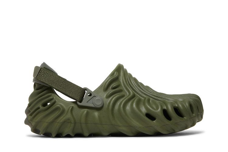 Salehe Bembury x Crocs Pollex Clog 'Cucumber' — Army Green