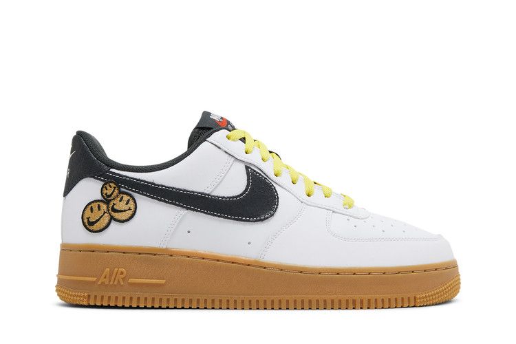 Nike Air Force 1 LV8 'Go The Extra Smile' — White/Yellow Strike/Gum Light Brown/Anthracite (2)