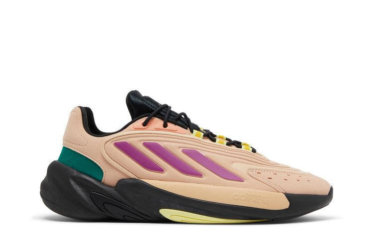 Adidas Wmns Ozelia 'Halo Blush Sonic Fuchsia' — Halo Blush/Sonic Fuchsia/Core Black