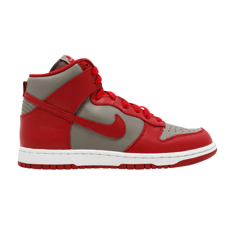 Nike Wmns Dunk Retro QS 'UNLV' — Soft Grey/Varsity Red