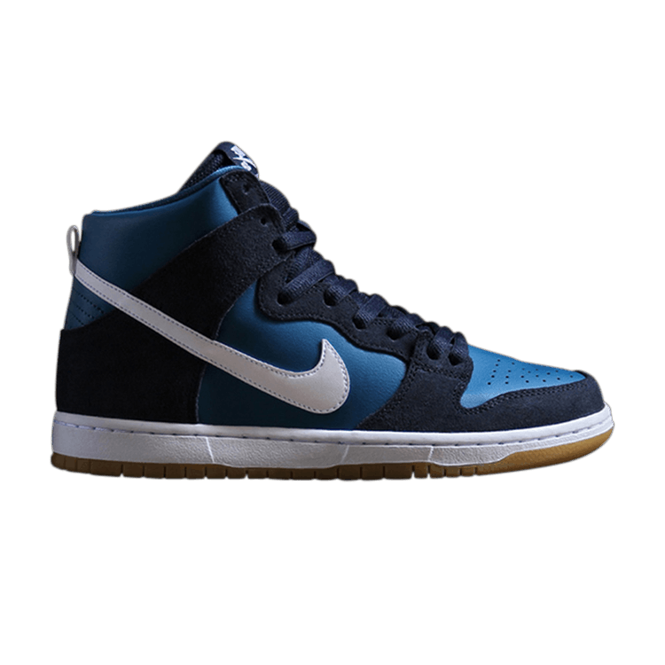 Nike SB Dunk High 'Industrial Blue' — Obsidian/Industrial Blue-White