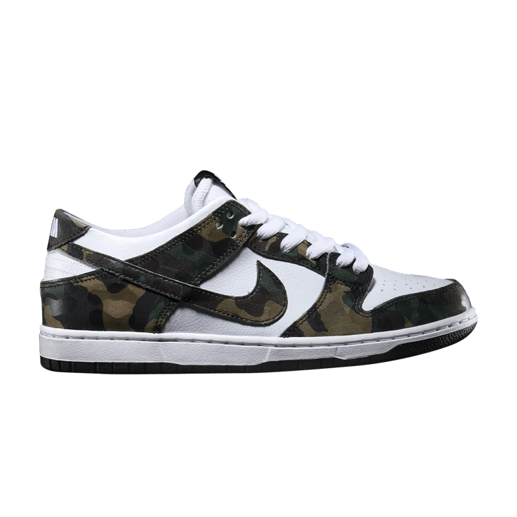 Nike Zoom Dunk Low Pro SB 'Camo' — Legion Green/White