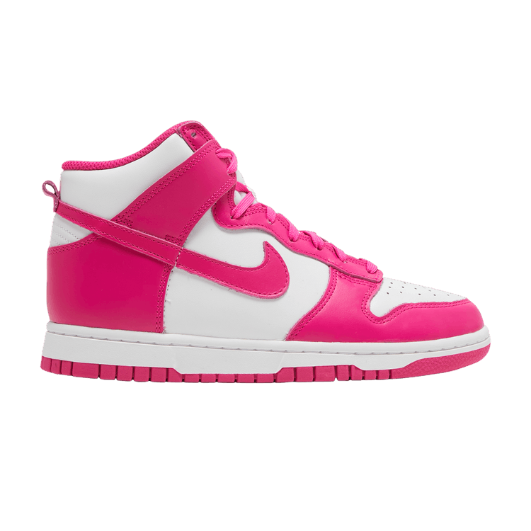 Nike Wmns Dunk High 'Pink Prime' — White/Pink Prime