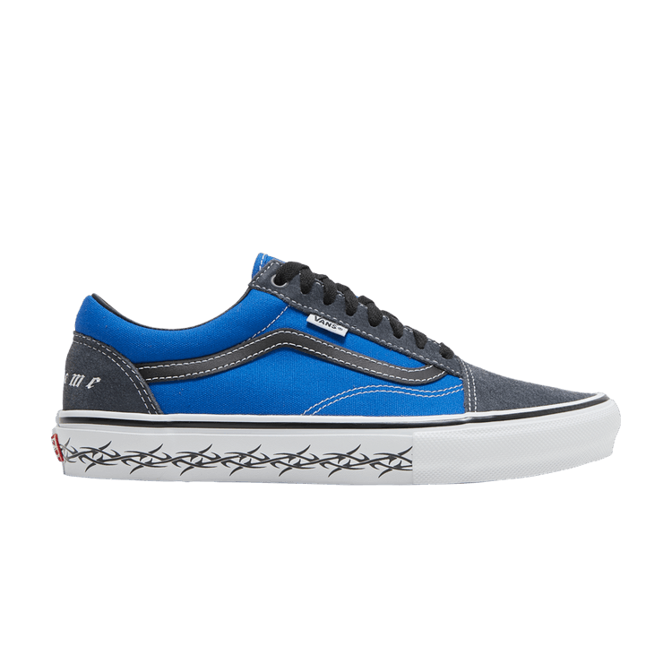 Supreme x Vans Old Skool 'Barbed Wire - Royal' — Royal/Black