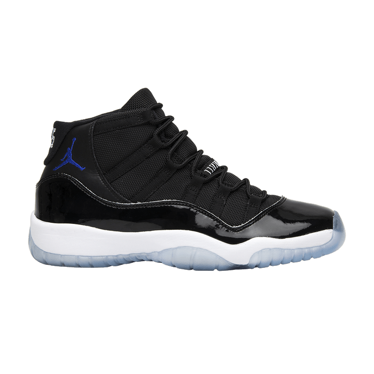 Air Jordan 11 Retro BG 'Space Jam' 2016 — Black/Concord-White