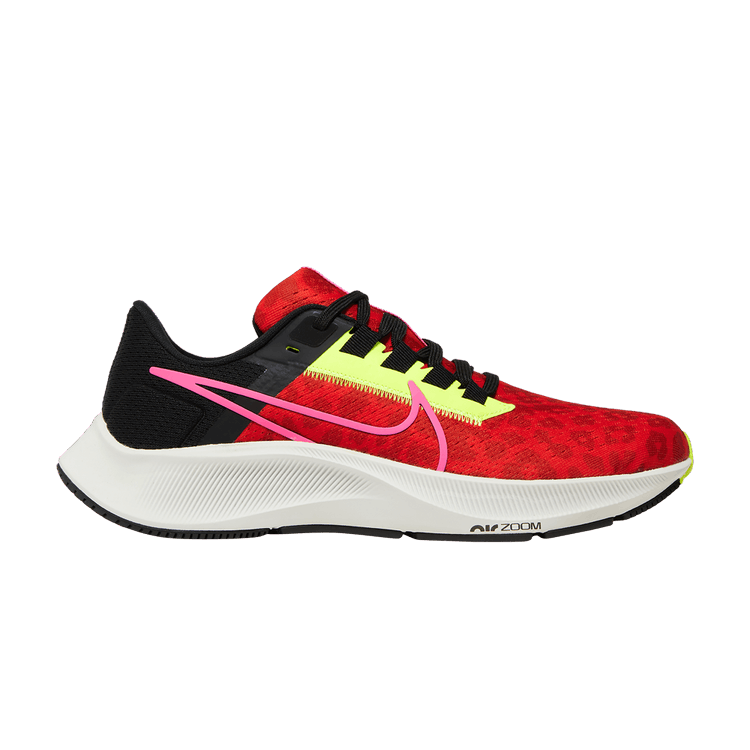 Nike Wmns Air Zoom Pegasus 38 'Chile Red Hyper Pink' — Chile Red/Black/Platinum Tint/Hyper Pink