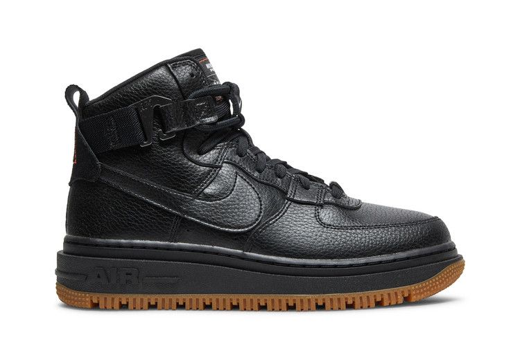 Nike Wmns Air Force 1 High Utility 2.0 'Black Gum Medium Brown' — Black/Orange/Gum Medium Brown/Summit White (2)
