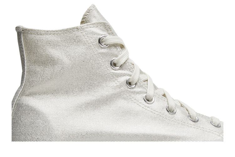 Converse Wmns Chuck Taylor All Star Platform High 'Digital Powder - Egret' — Pure Silver/Pure Silver/Egret