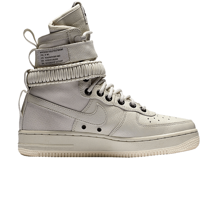 Nike Wmns SF Air Force 1 High 'Sail' — Light Bone/Light Bone-Sail