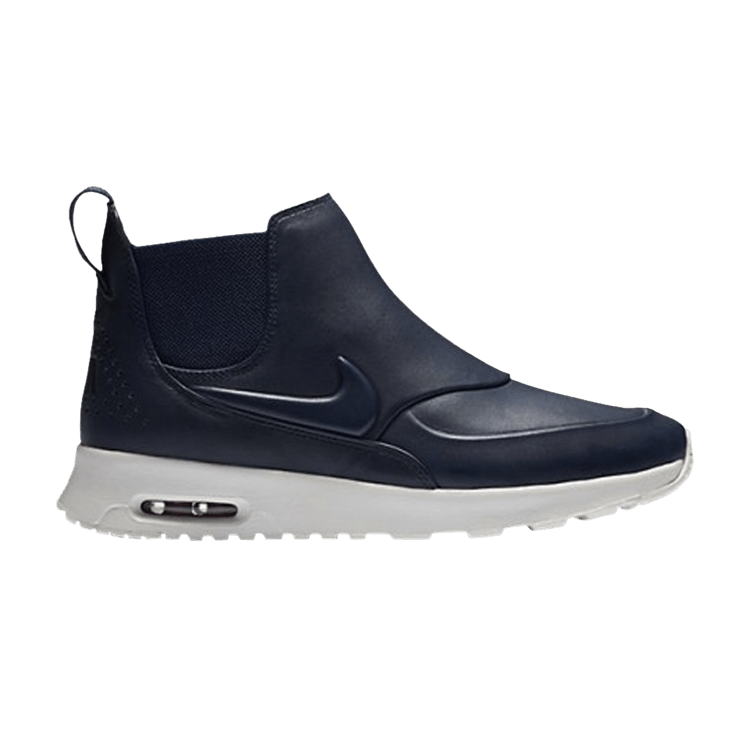 Nike Wmns Air Max Thea Mid 'Obsidian Sail' — Obsidian/Obsidian/Sail/Bright Grape