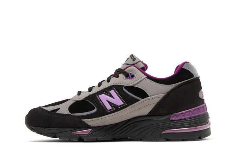 Stray Rats x New Balance 991 Made in England 'Black Purple' — Black/Grey/Purple