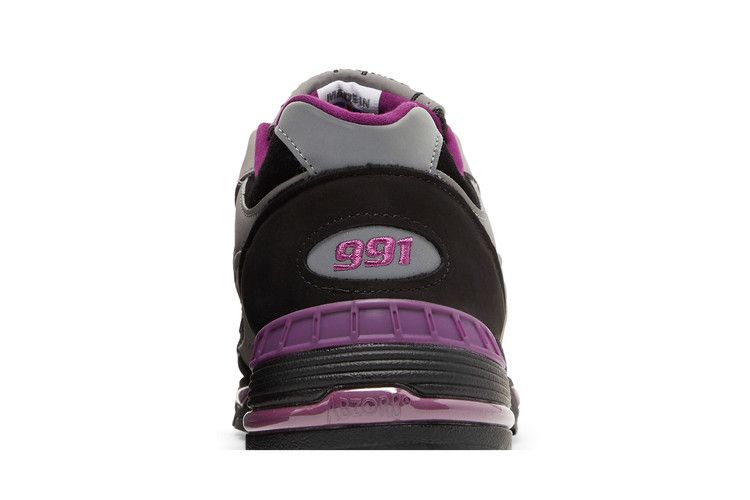 Stray Rats x New Balance 991 Made in England 'Black Purple' — Black/Grey/Purple
