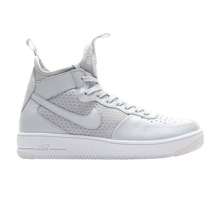 Nike Air Force 1 Ultraforce Mid 'White' — Pure Platinum/Pure Platinum