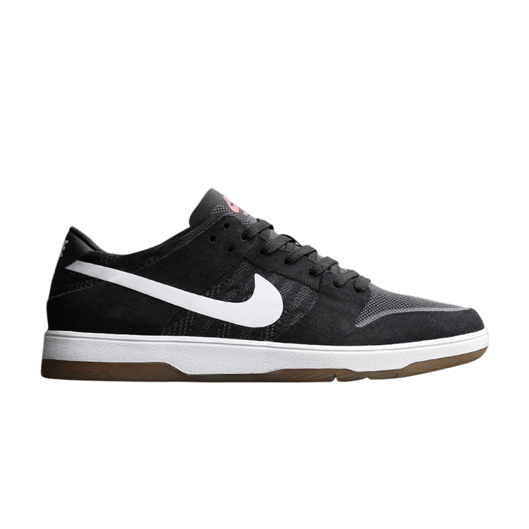 Nike SB Zoom Dunk Elite 'Black' — Black/Anthracite-White-Gum Light Brown