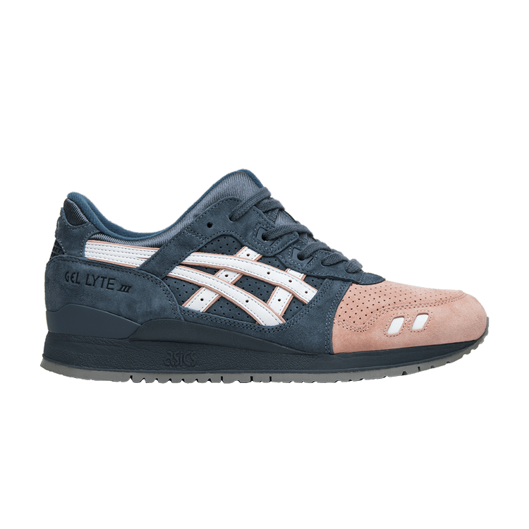 Ronnie Fieg x ASICS Gel Lyte 3 'Salmon Toe 2.0' — Salmon Toe Navy