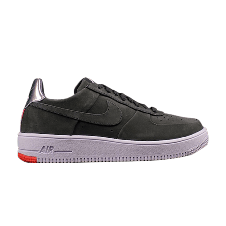CR7 x Nike Air Force 1 UltraForce FC QS 'Chrome Heel' — Black/Chrome/White/Black