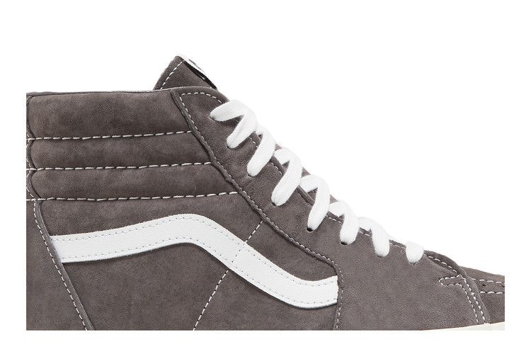 Vans Sk8-Hi 'Pig Suede - Rabbit' — Rabbit/Snow White
