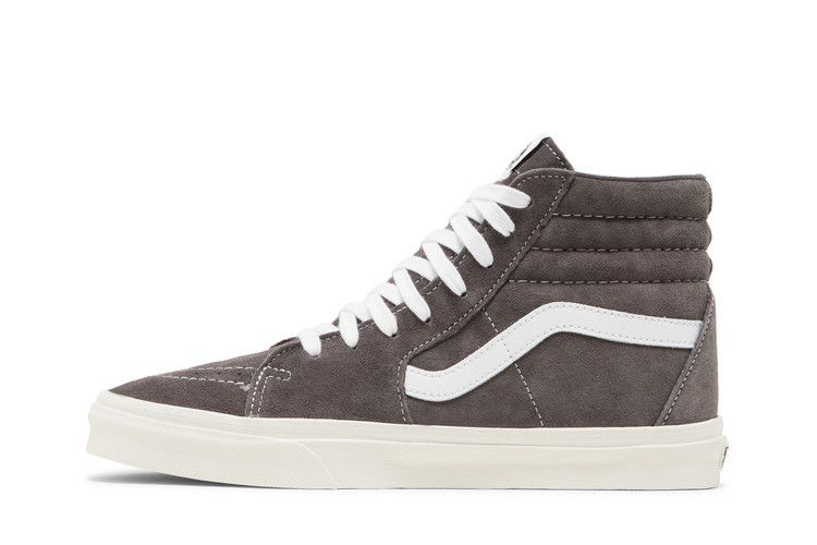 Vans Sk8-Hi 'Pig Suede - Rabbit' — Rabbit/Snow White