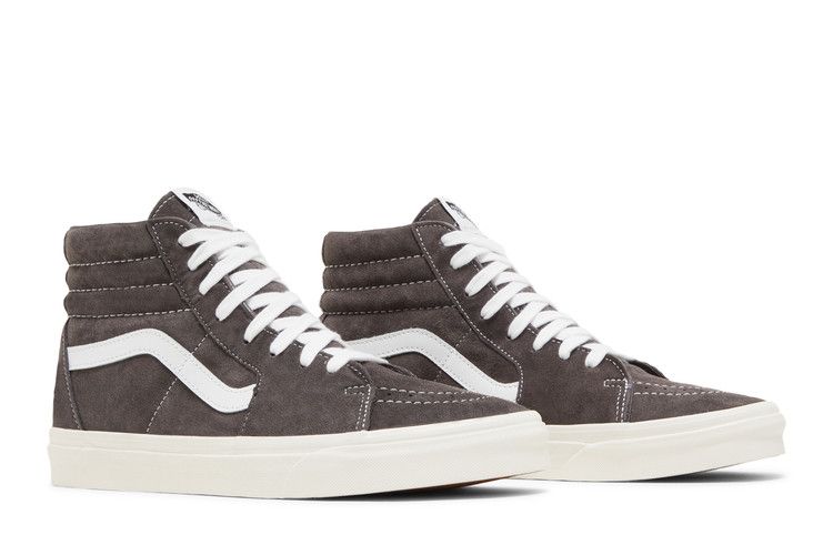 Vans Sk8-Hi 'Pig Suede - Rabbit' — Rabbit/Snow White