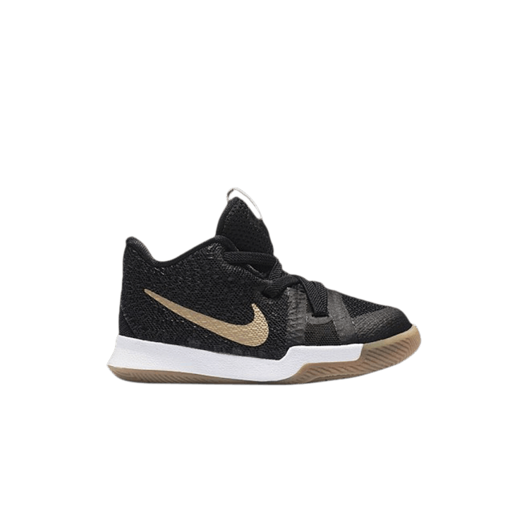 Nike Kyrie 3 TD 'Badge of Honor' — Black/Linen/Gum Light Brown