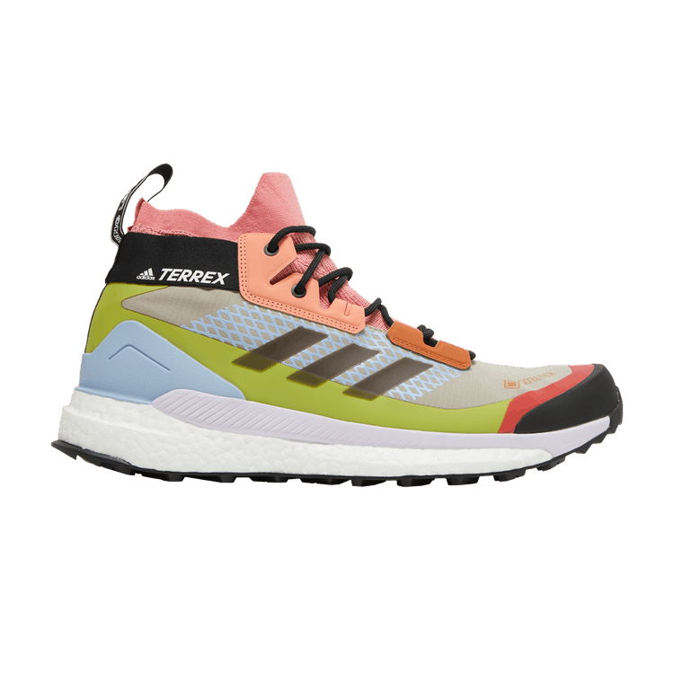 Adidas Terrex Free Hiker GTX 'Nothing Left Behind' — Feather Grey/Acid Yellow/Core Black