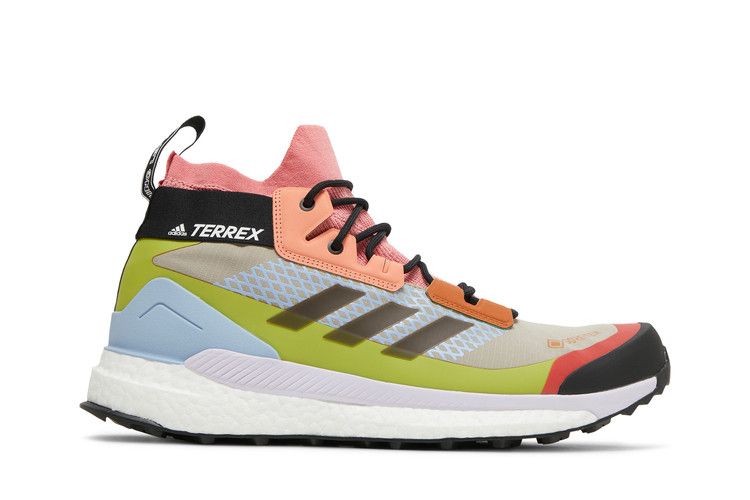 Adidas Terrex Free Hiker GTX 'Nothing Left Behind' — Feather Grey/Acid Yellow/Core Black
