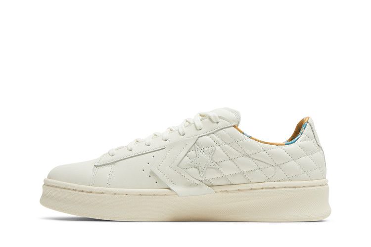 Shai Gilgeous-Alexander x Converse Pro Leather Lift Platform 'Chase the Drip' — Egret/Egret/Saturn Gold