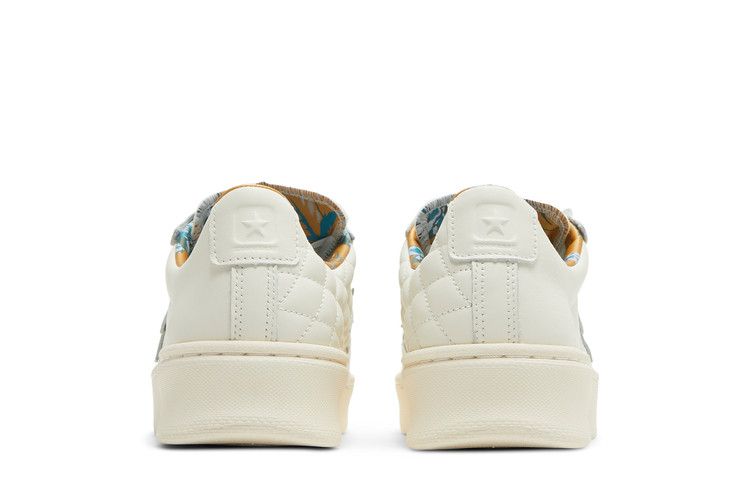 Shai Gilgeous-Alexander x Converse Pro Leather Lift Platform 'Chase the Drip' — Egret/Egret/Saturn Gold