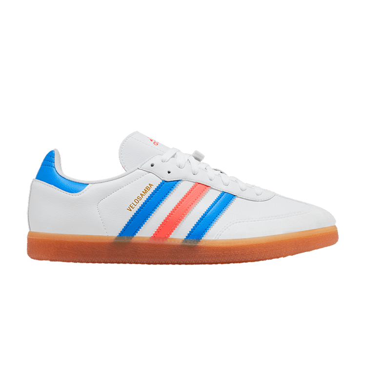 adidas Velosamba 'White Blue Rush Turbo' — Cloud White/Blue Rush/Turbo