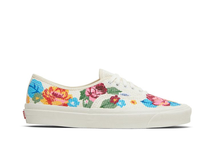 Vans Authentic 44 DX 'Anaheim Factory - Floral' — Needlepoint