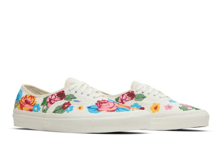 Vans Authentic 44 DX 'Anaheim Factory - Floral' — Needlepoint