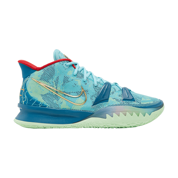 Nike Kyrie 7 EP 'Special FX' — Bleached Aqua/Metallic Gold/Green Abyss
