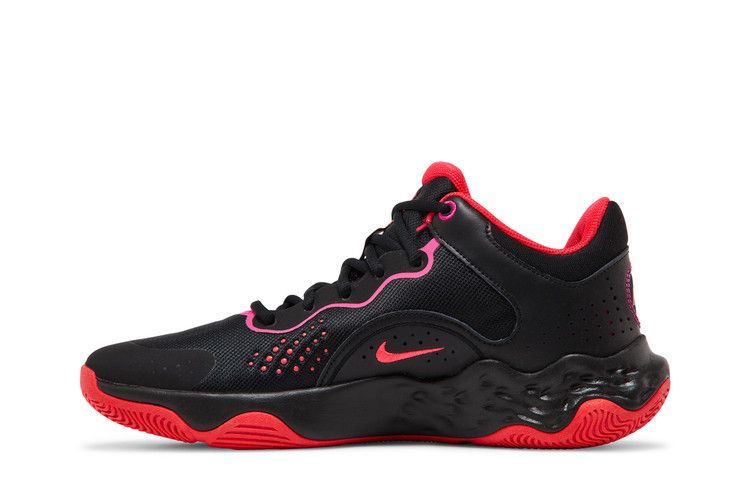 Nike Fly.By Mid 3 'Black Siren Red' — Black/Pink Prime/Siren Red