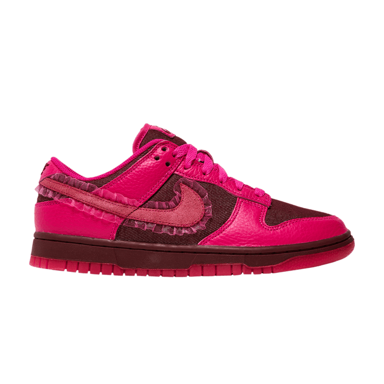 Nike Wmns Dunk Low 'Valentine's Day' — Team Red/Pink Prime