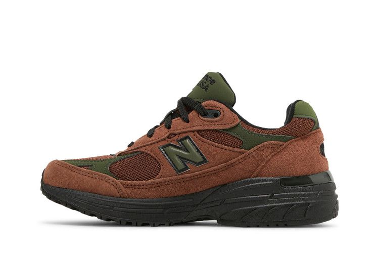 Aimé Leon Dore x New Balance Wmns 993 Made In USA 'Beef & Broccoli' — Brown