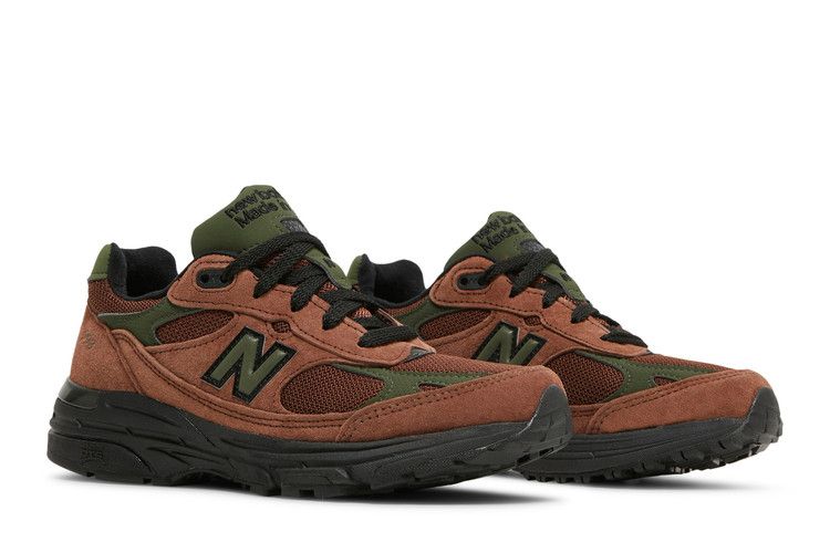 Aimé Leon Dore x New Balance Wmns 993 Made In USA 'Beef & Broccoli' — Brown