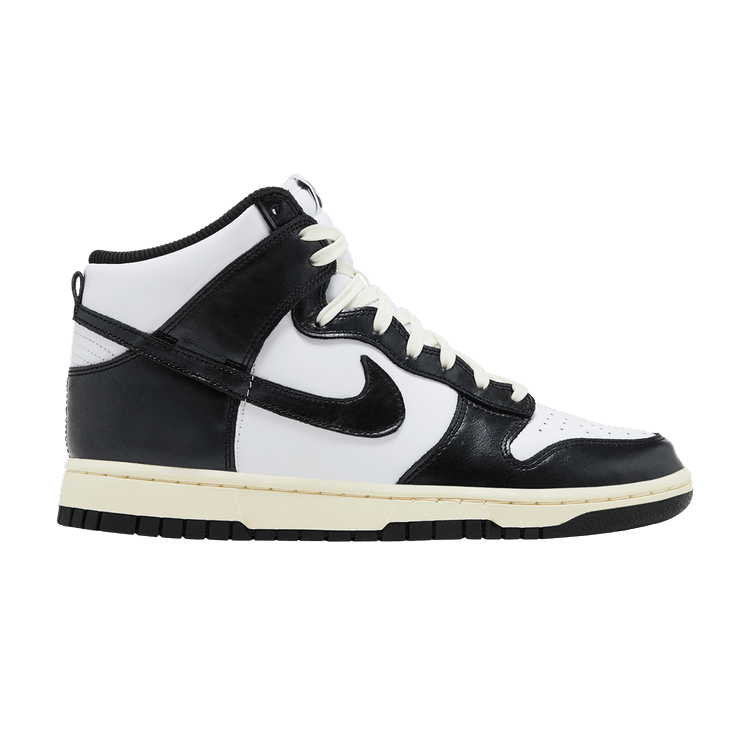 Nike Wmns Dunk High 'Vintage Black' — Black/White