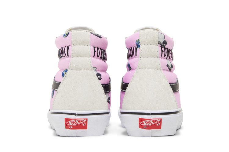 Cali Thornhill Dewitt x Vans Vault Sk8-Hi LX 'Pink Doomsday Foreplay' — Pink/Doomsday Foreplay