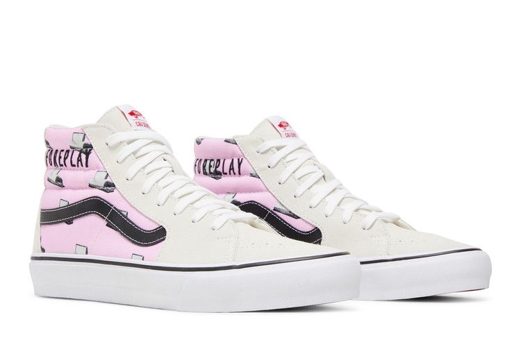 Cali Thornhill Dewitt x Vans Vault Sk8-Hi LX 'Pink Doomsday Foreplay' — Pink/Doomsday Foreplay