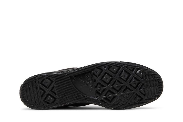 Converse Chuck Taylor All Star Crater Knit High 'Renew Remix - Black' — Black/Black/Lime Twist