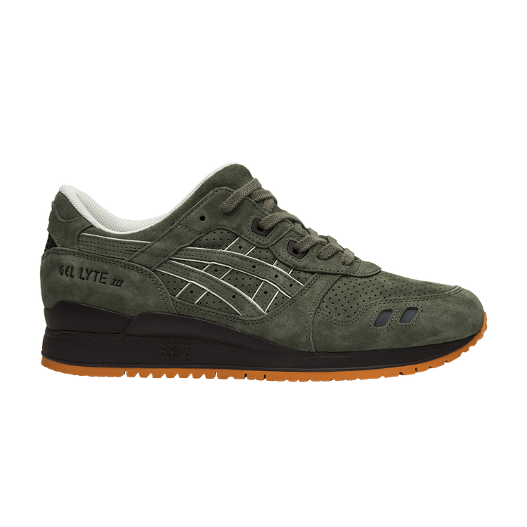 Ronnie Fieg x ASICS Gel Lyte 3 MIJ 'Mossad' — Military Green/Black/Orange