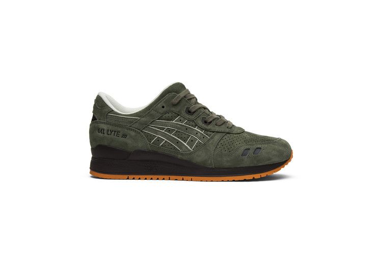 Ronnie Fieg x ASICS Gel Lyte 3 MIJ 'Mossad' — Military Green/Black/Orange